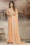 Shridha 16 By Vallabhi Moss Georgette With Abstract Print Saree Online Wholesale